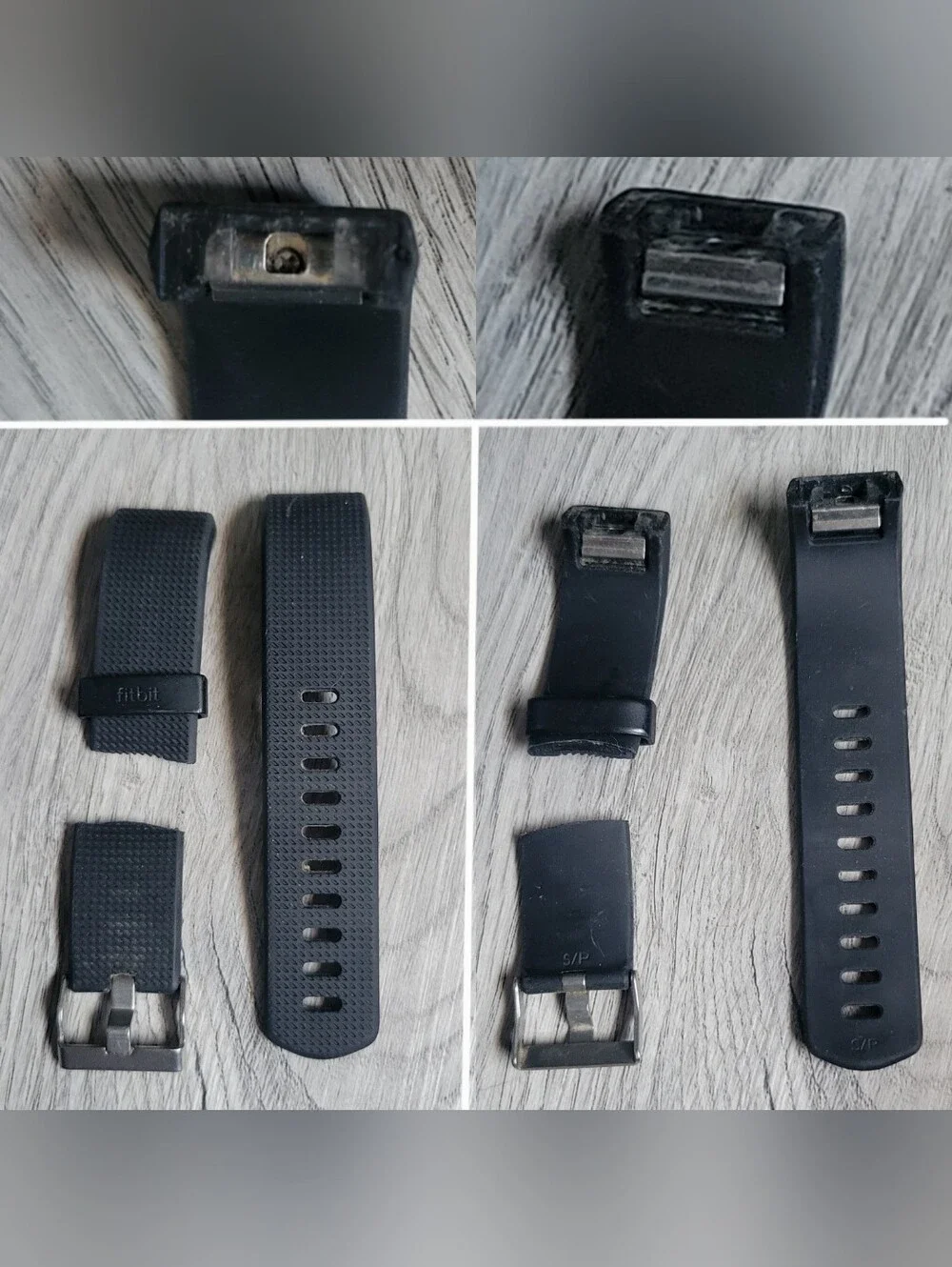 Fitbit Charge 2 Replacement Wristbands  (Black, Brown, Blush) No Device, Small